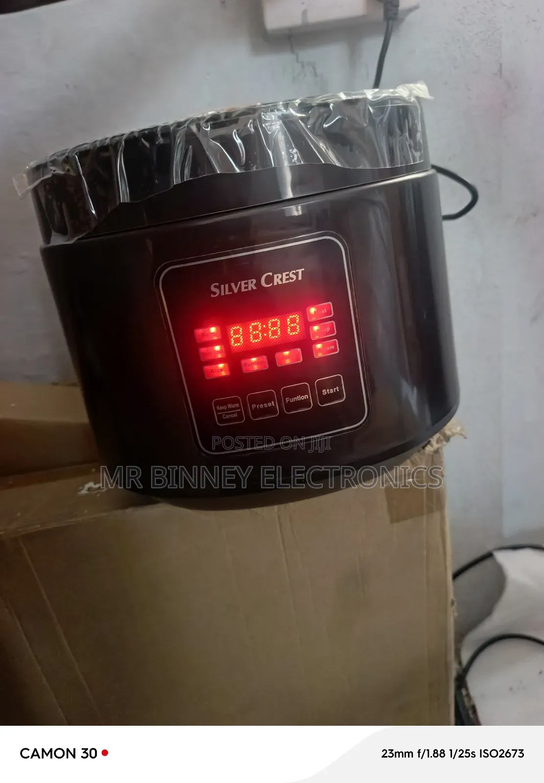 Silver Crest Rice Cooker