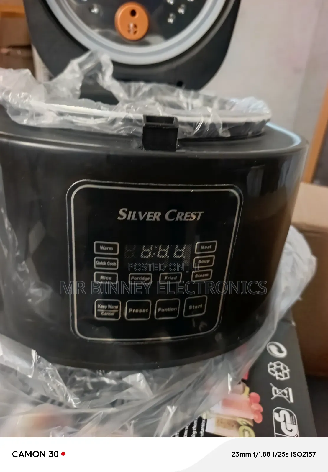 Silver Crest Rice Cooker