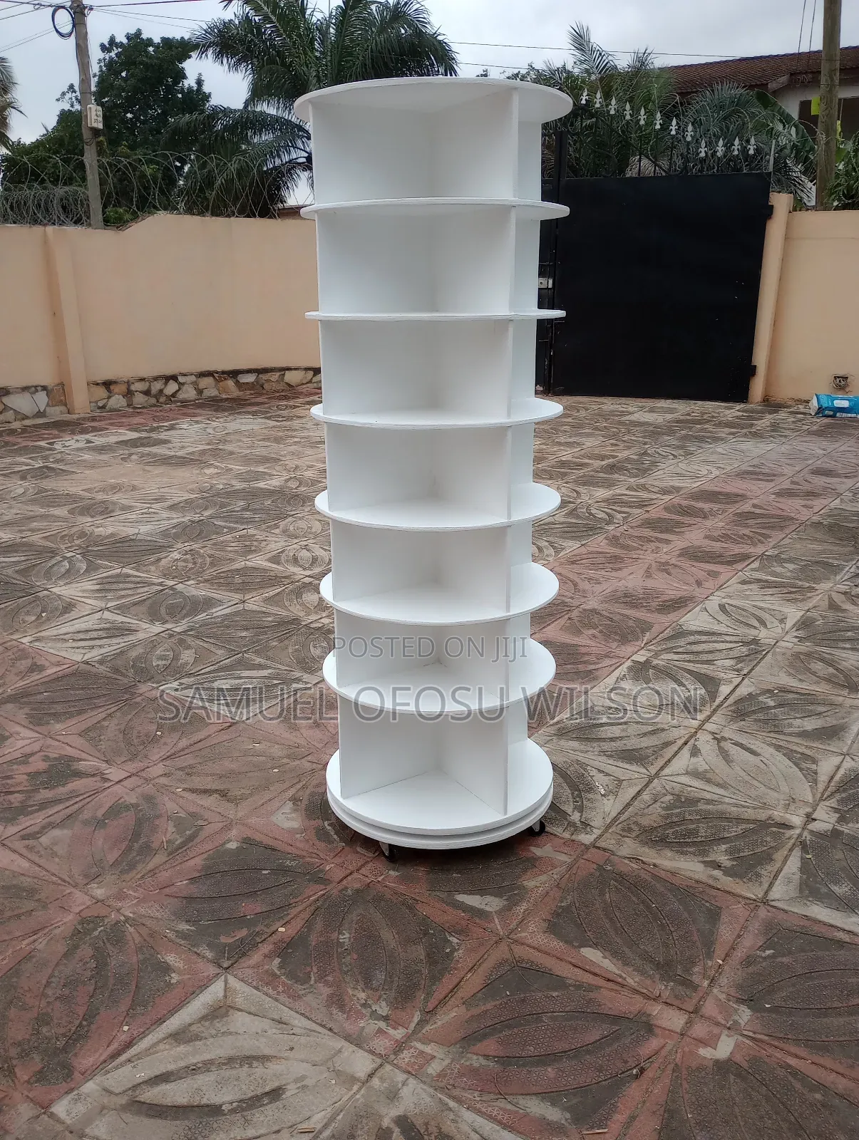 Rotating Shoe Rack