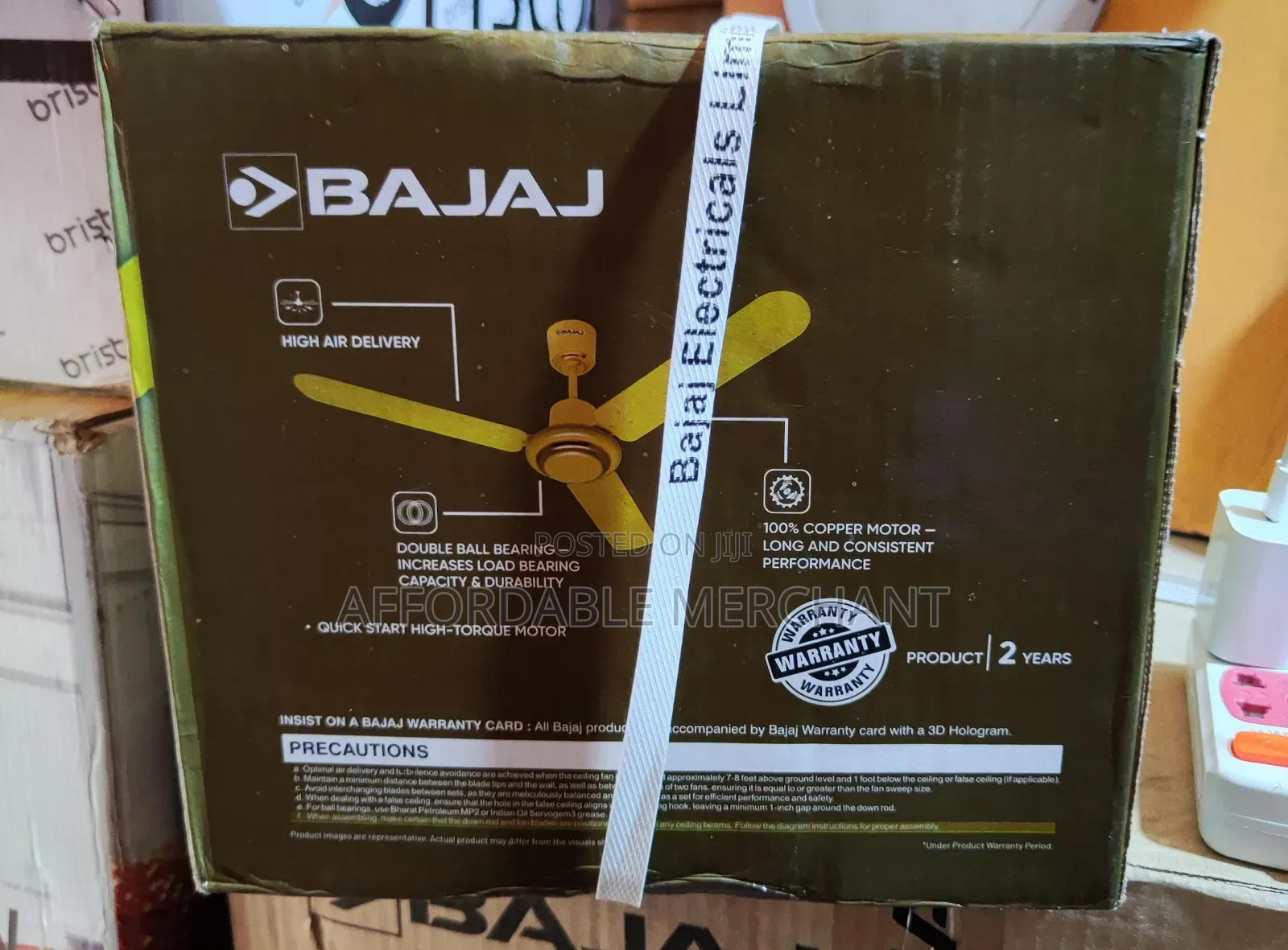 Bajaj Ceiling Fan (Ragal 140mm)