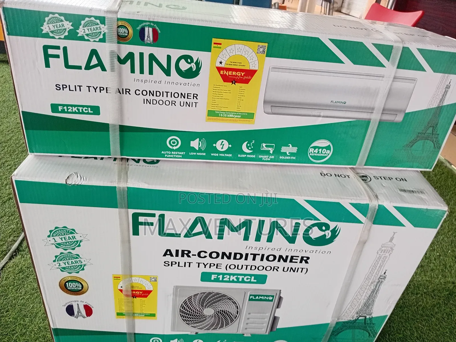 Outdoor and Indoor Unit Flamino 1.5hp Split