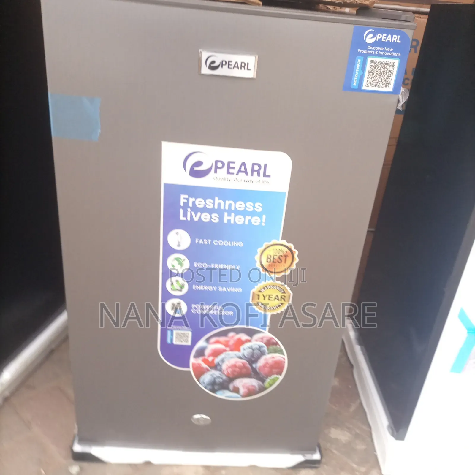 Pearl 91litres Table Top Refrigerator Pf-09-5e