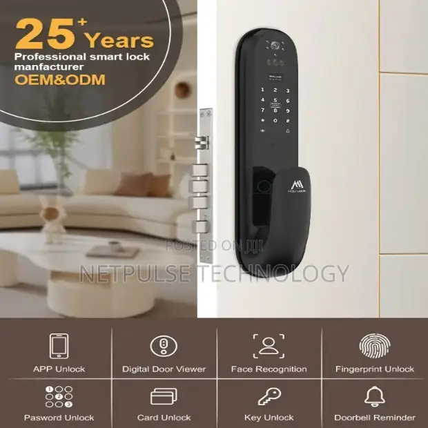 Smart Lock A819 for Metal Security Doors