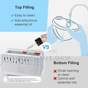 White Noise Night Light Humidifier, 3-in-1 White Noise Sound Machine