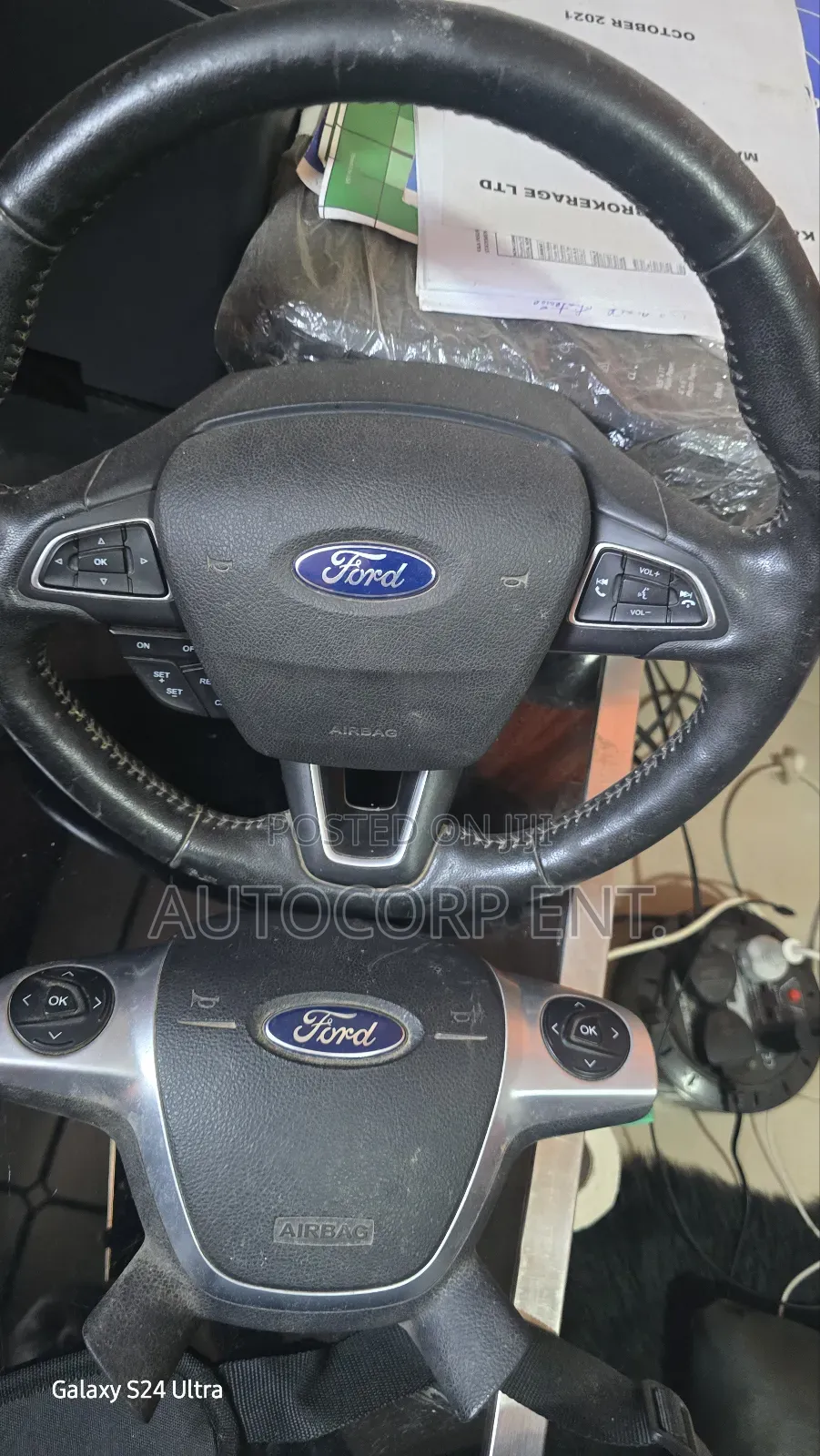 2012 - 2016 Ford Focus/ Escape Airbags