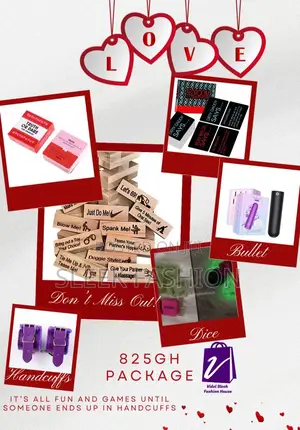 Couple Packages Game Cards, Adult Jenga And Dice