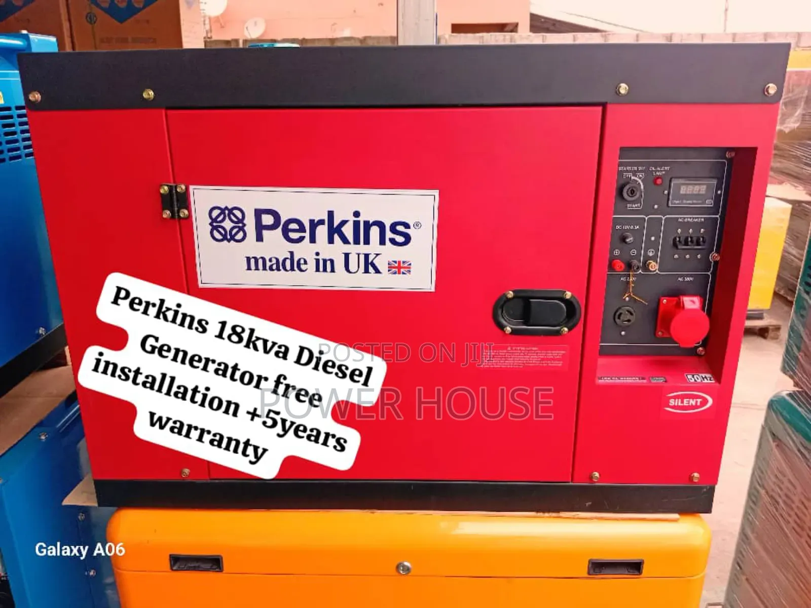 The Oracle Output Perkins Diesel Generator 18kva Silent Perkins