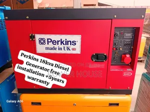 The Oracle Output Perkins Diesel Generator 18kva Silent Perkins