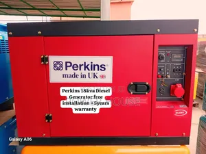 The Power Master Perkins Diesel Generator 18kva Silent Perkins