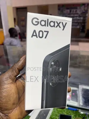 New Samsung Galaxy A07 4G 64 GB Black