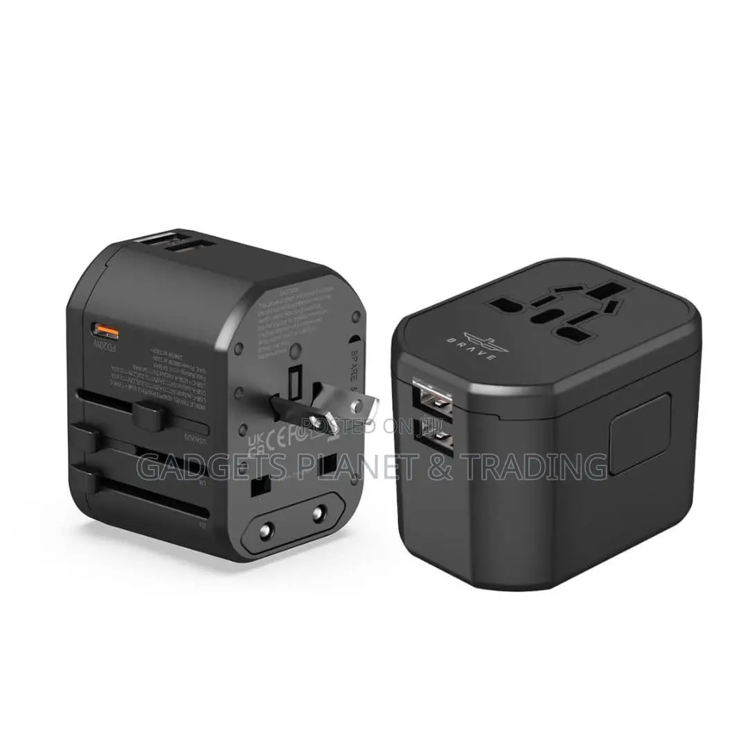 Brave 20w Multi-Port Travel Charger With Pd Qc 3.0 - BTC-33