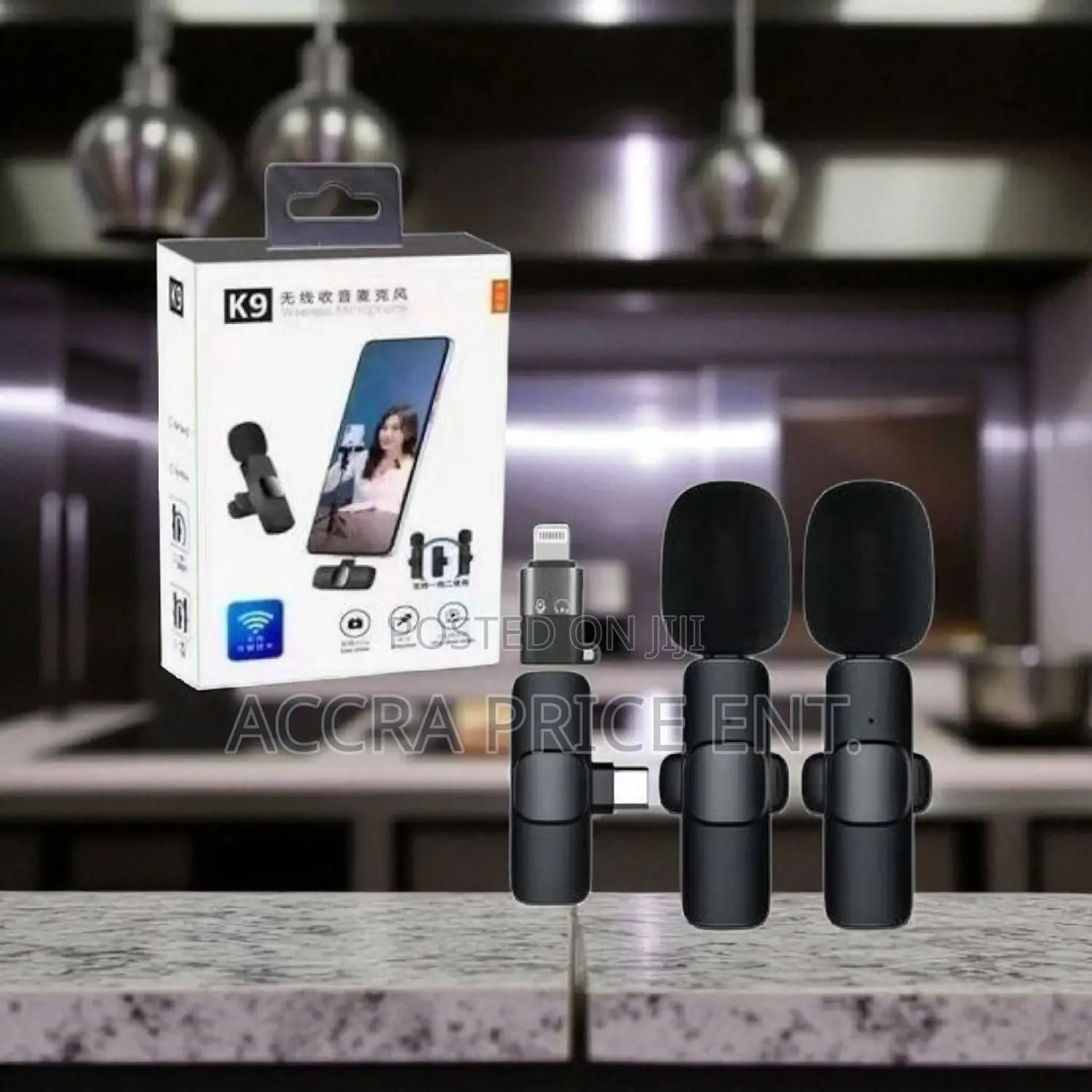 Long Battery Life 2 in 1 Wireless Microphone (790533)