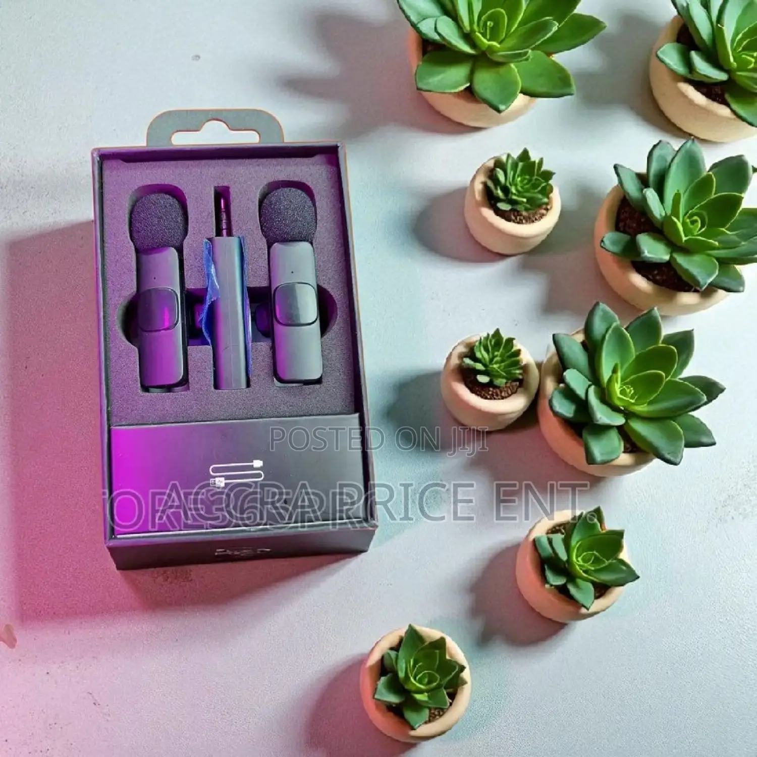 2 in 1 Wireless Microphone (Noise Cancellation) 35666
