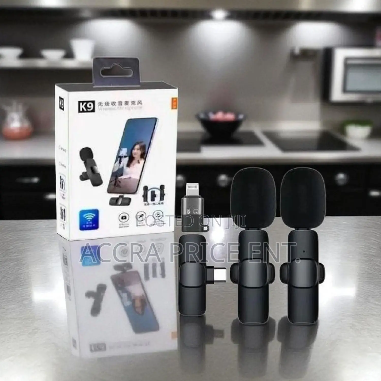Generic Long Battery Life 2 in 1 Wireless Microphone (24566)