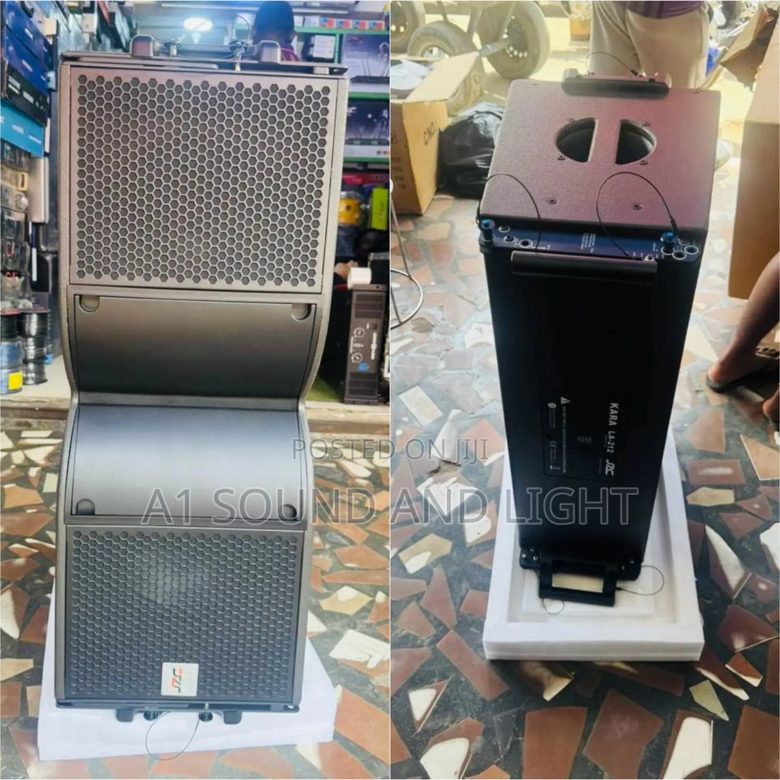 Kara By Jac 12 Inches Line Array Speaker [ Pair ]