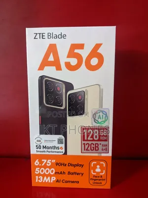 New ZTE Blade A55 128 GB Black