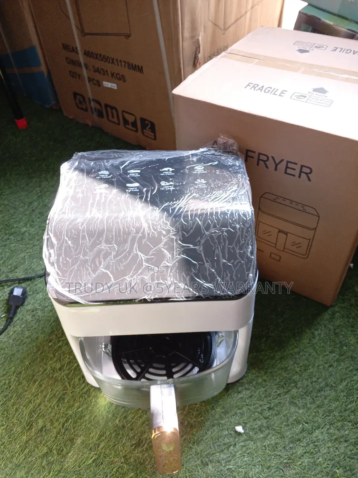 Tiffany 1350w Crispy Air Fryer, Tiffany Easy Fry Air Fryer