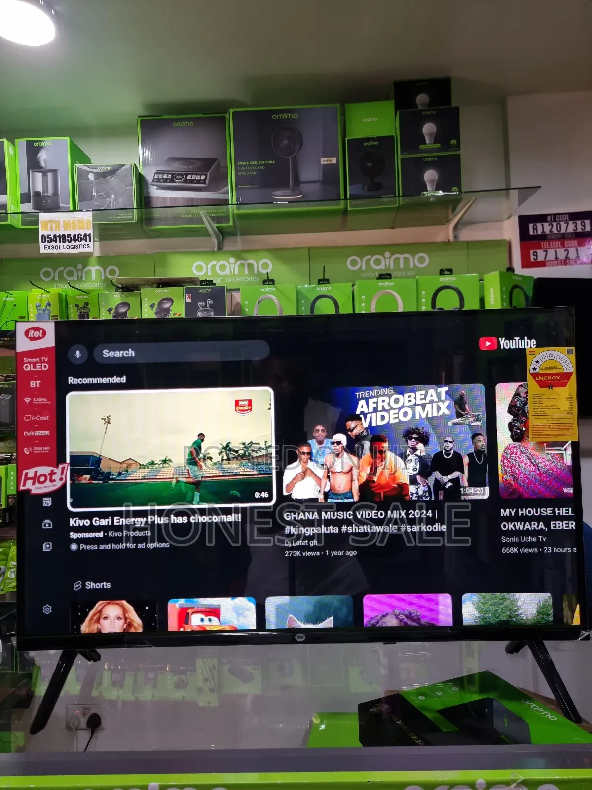 Itel 32 Inches Qled Smart Tv Pro