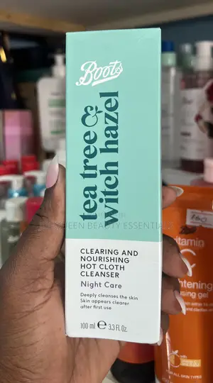 Tea Tree And Witch Hazel Cleanser And Hot Cloth