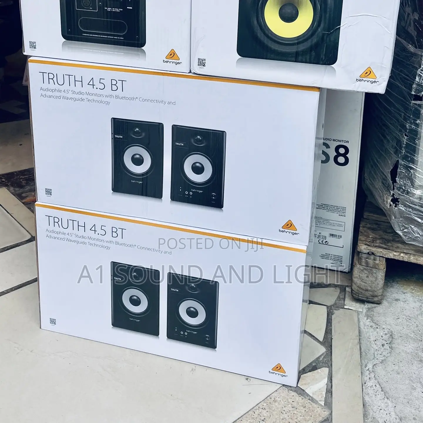 Behringer Truth 4.5bt Active Studio Monitors