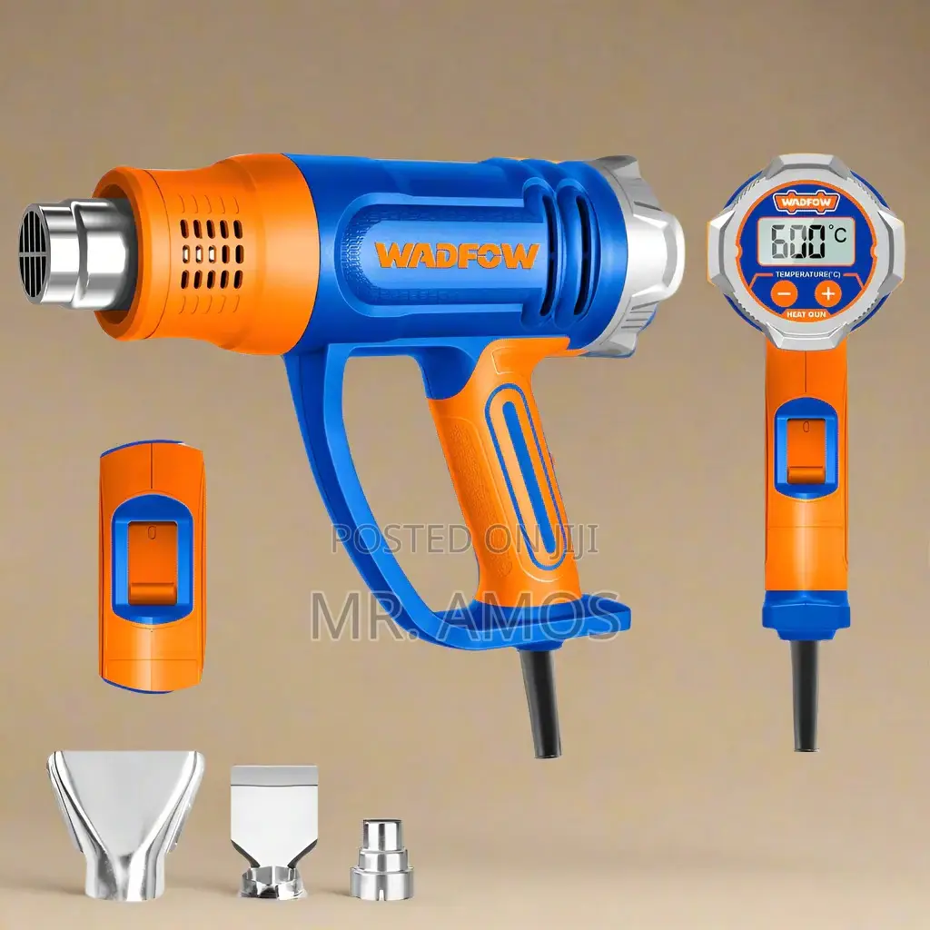 2000w Lcd Display Heat Gun With 3pcs Accessories - Whg1530
