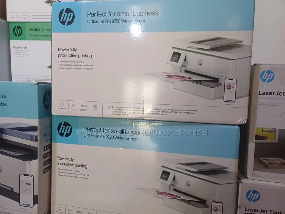 / Hp Officejet Pro 9720 Wide Format All-in-One Printers in Circle ...
