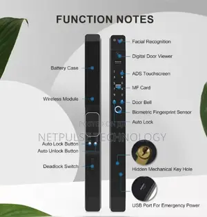 E05 Smart Lock for Sliding
Doors