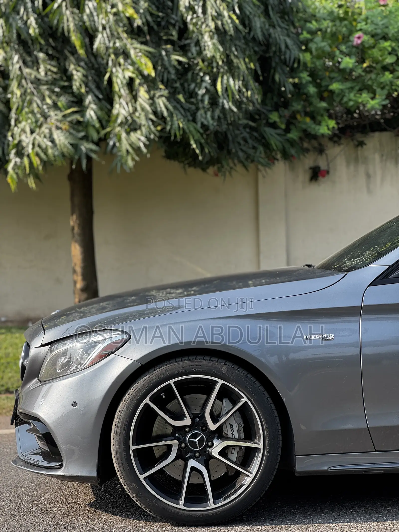 Mercedes-Benz C43 4Matic Sedan AWD (3.0L V6 9AM) 2018 Gray