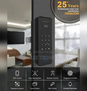 X215 Smart Lock for Glass Doors