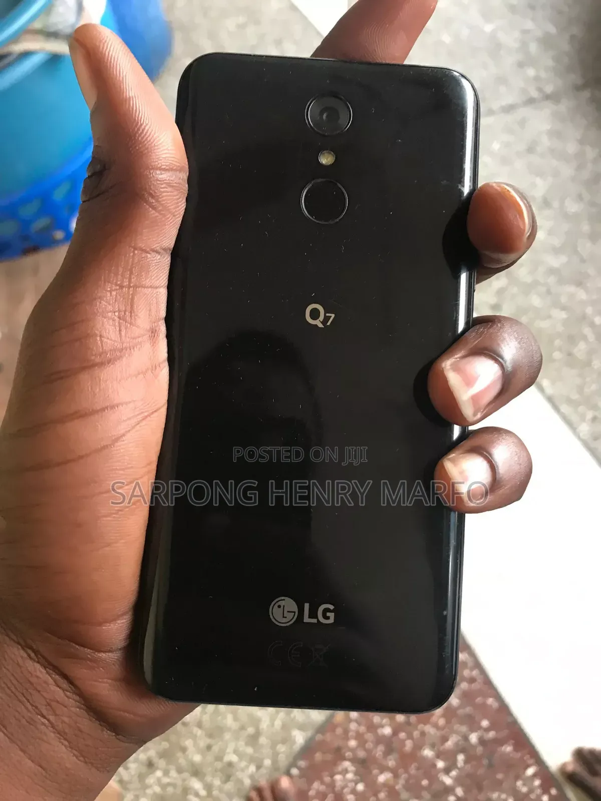 LG Q7 32 GB Black