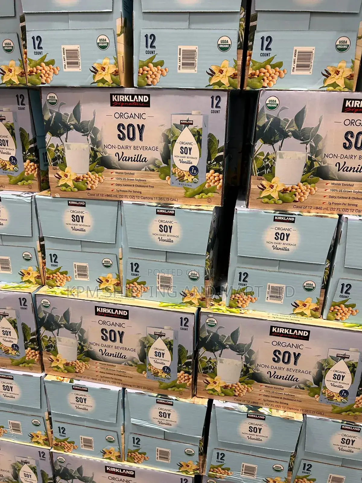 Kirkland Organic Soy Milk(12 in Pack)