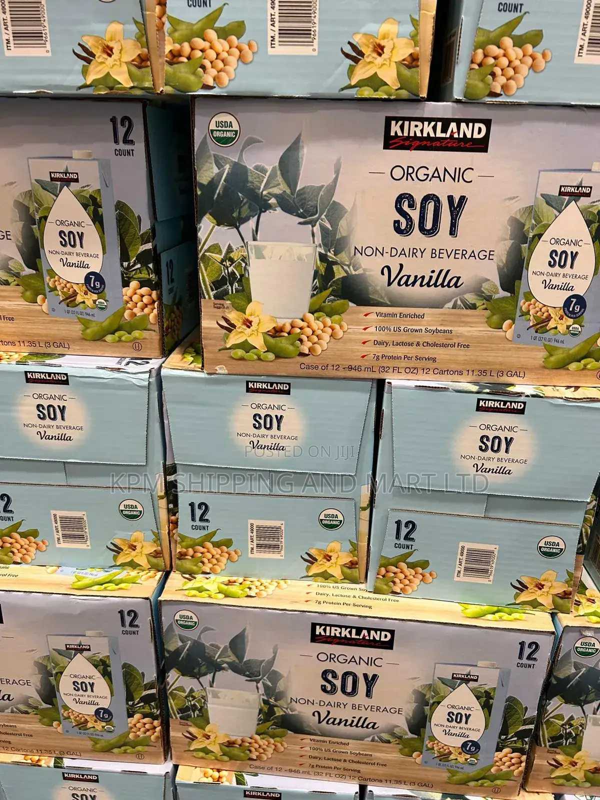 Kirkland Organic Soy Milk(12 in Pack)