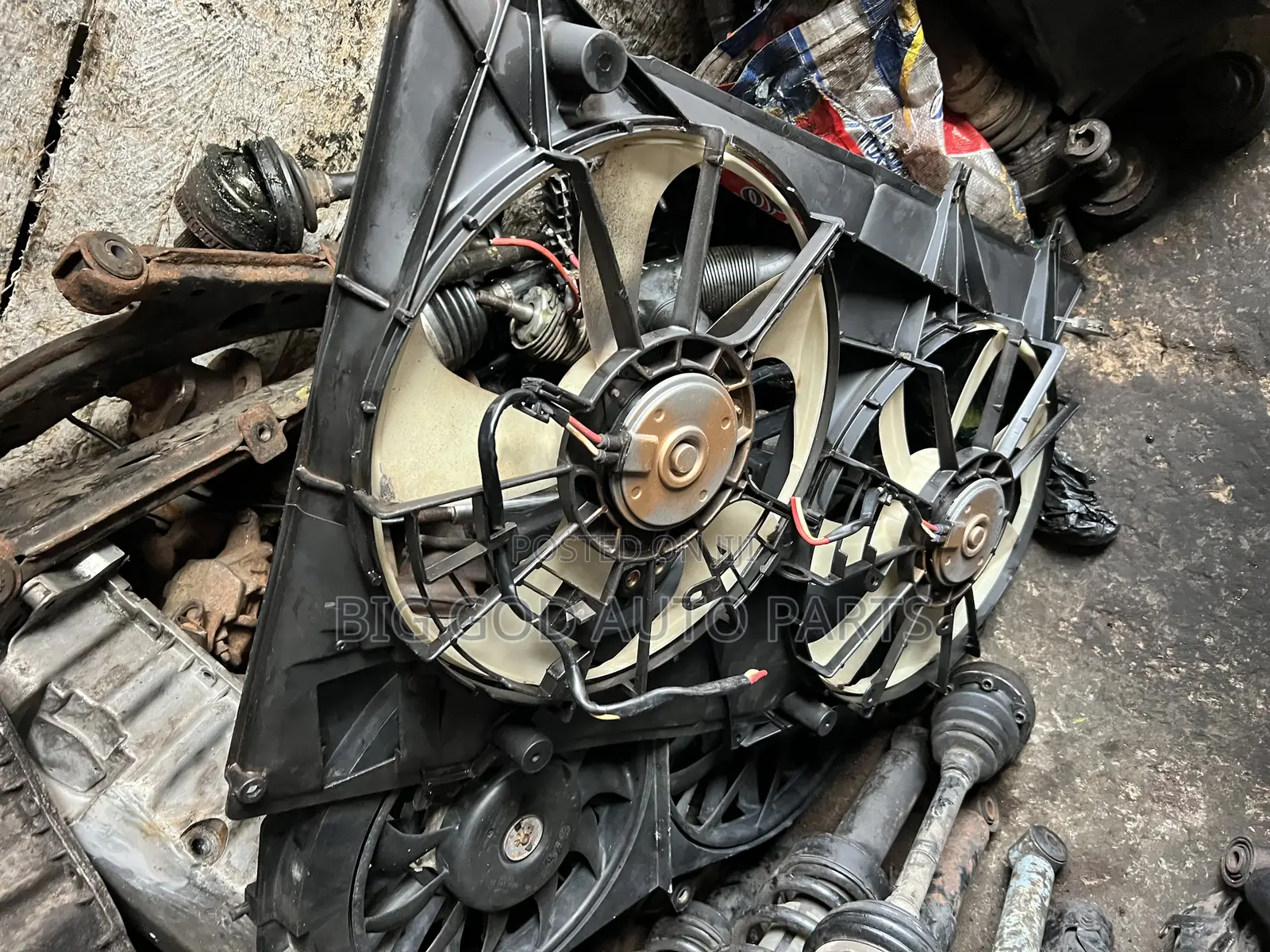 Golf Radiator Fan Available Complete