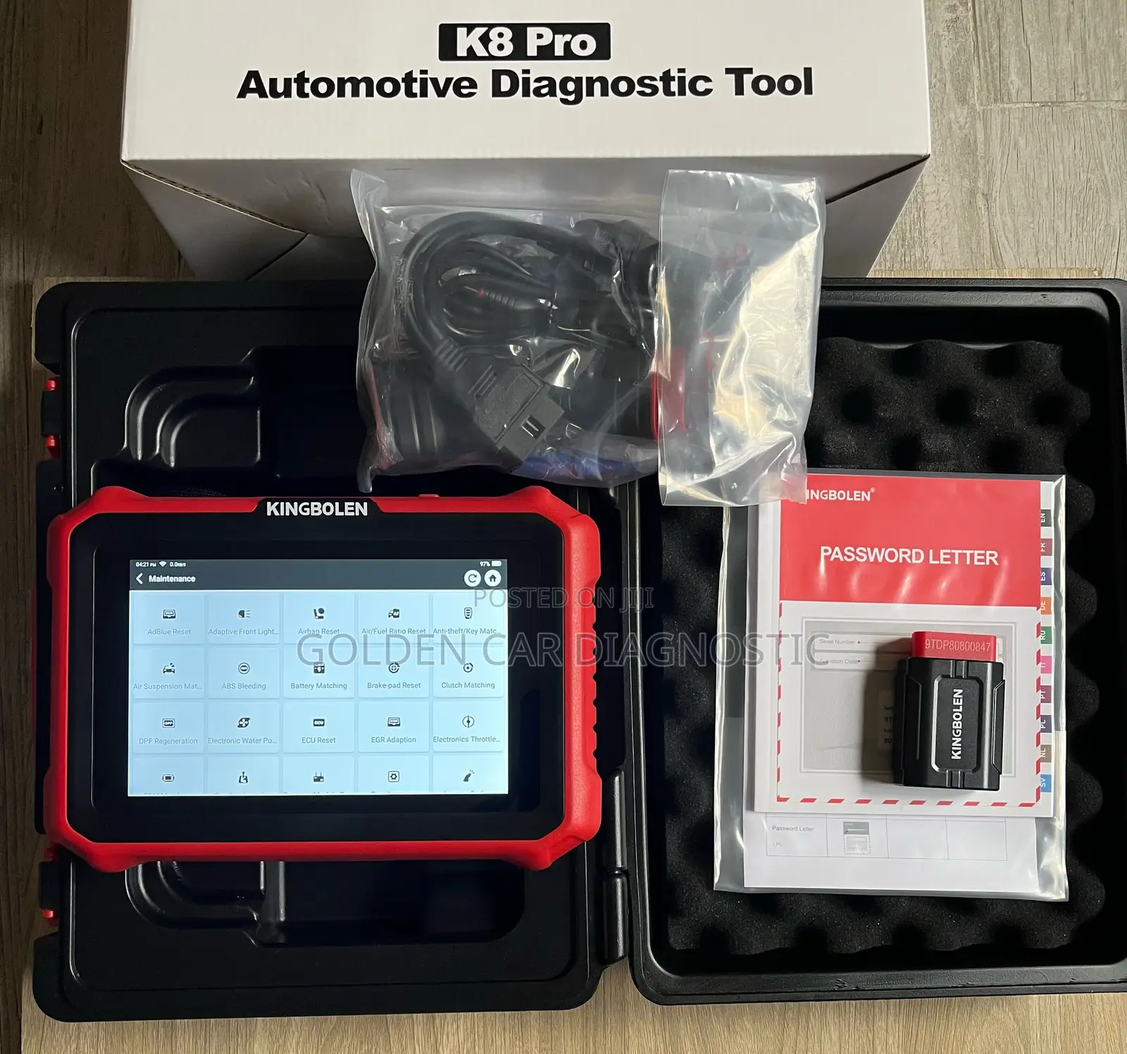 Kingbolen Pro Bt. Obd2 Car Diagnostic Scanner