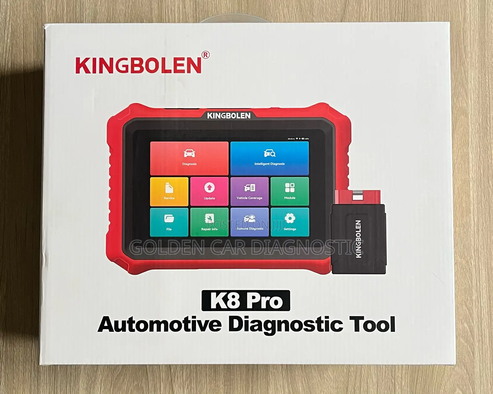 Kingbolen Pro Bt. Obd2 Car Diagnostic Scanner
