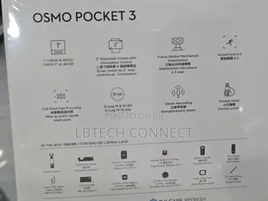 Dji Osmo Pocket 3 Creator Combo, Vlogging Cameras /120fps
