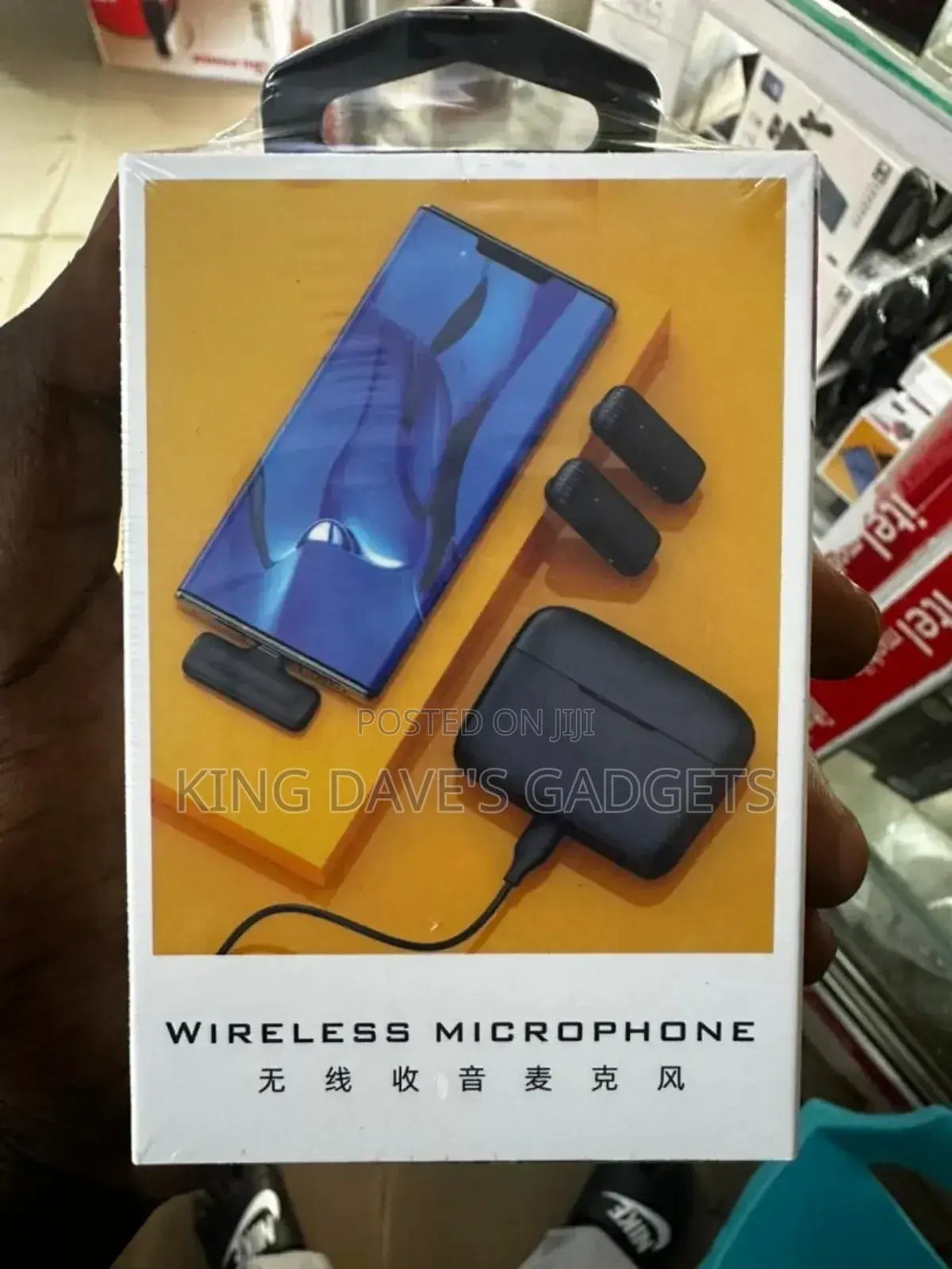 J13 Wireless Dual Microphone With Charging Case
