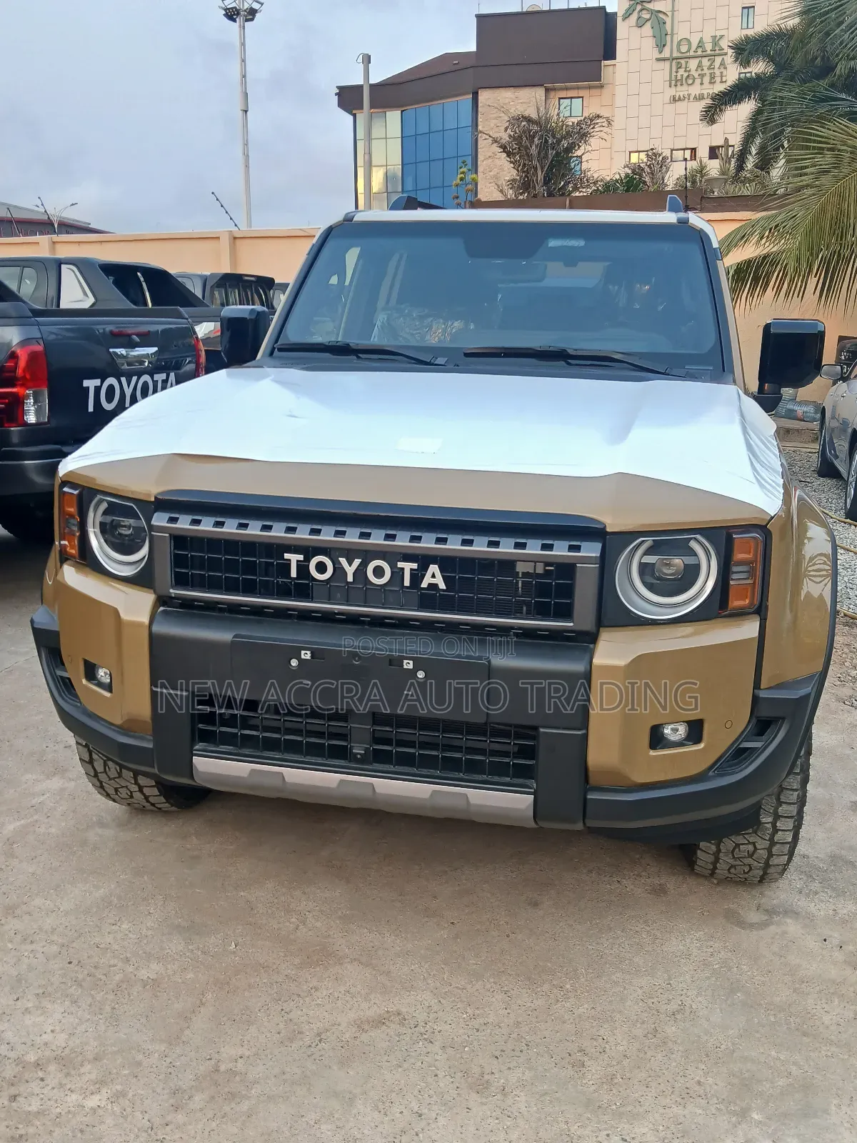 New Toyota Land Cruiser Prado 2.8 2025 Yellow