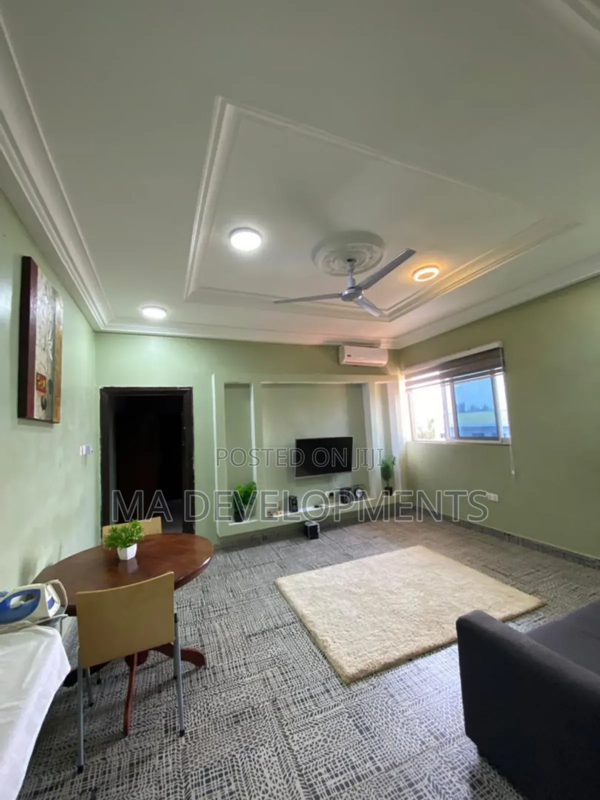Furnished 1bdrm Apartment in Madev Realty, Tantra Hills for rent