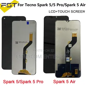 Original Tecno Spark 5 Screen With Replacement