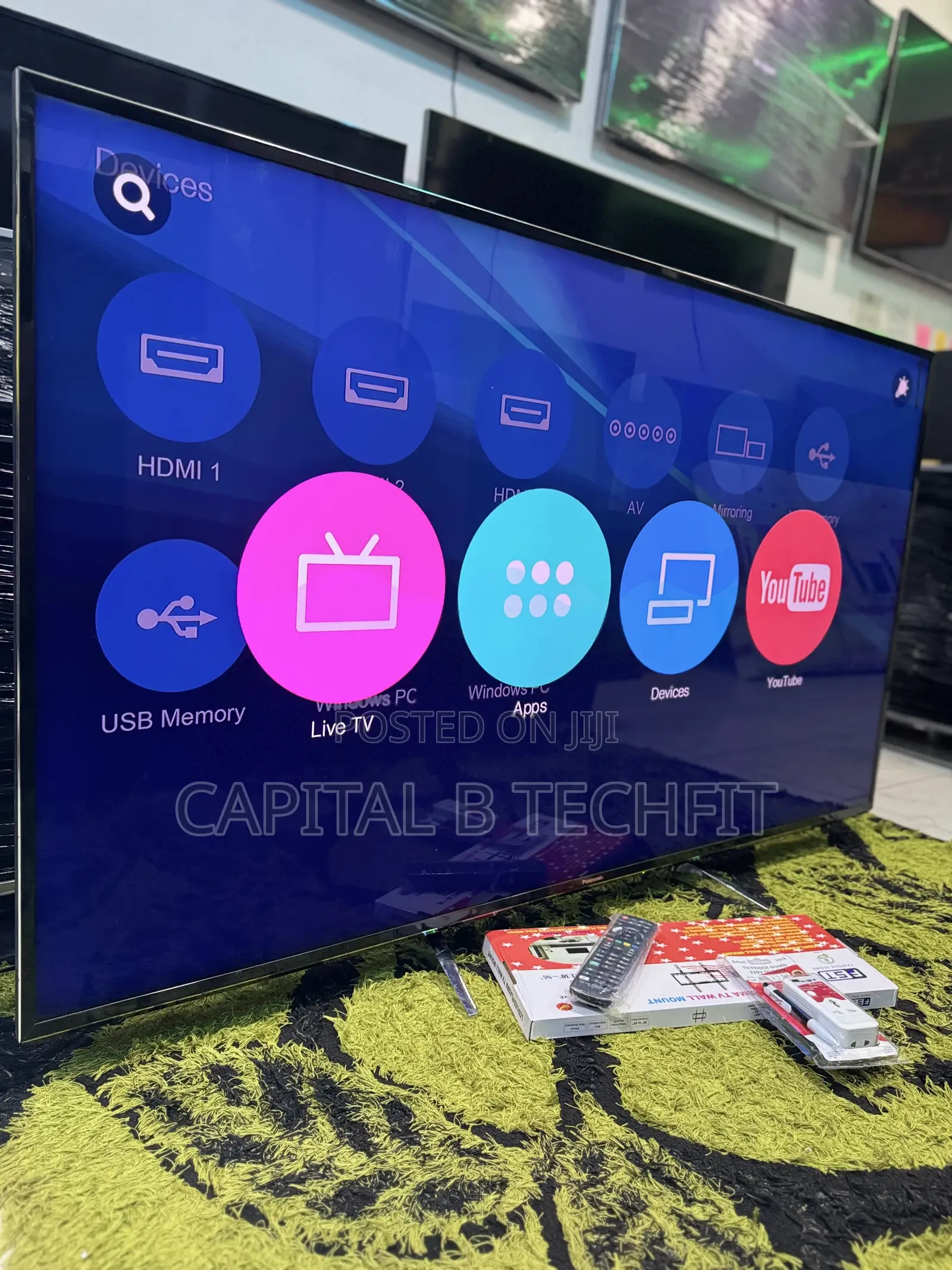 65inches Full Digital Satellite Ultra Hd Led Panasonic Machine