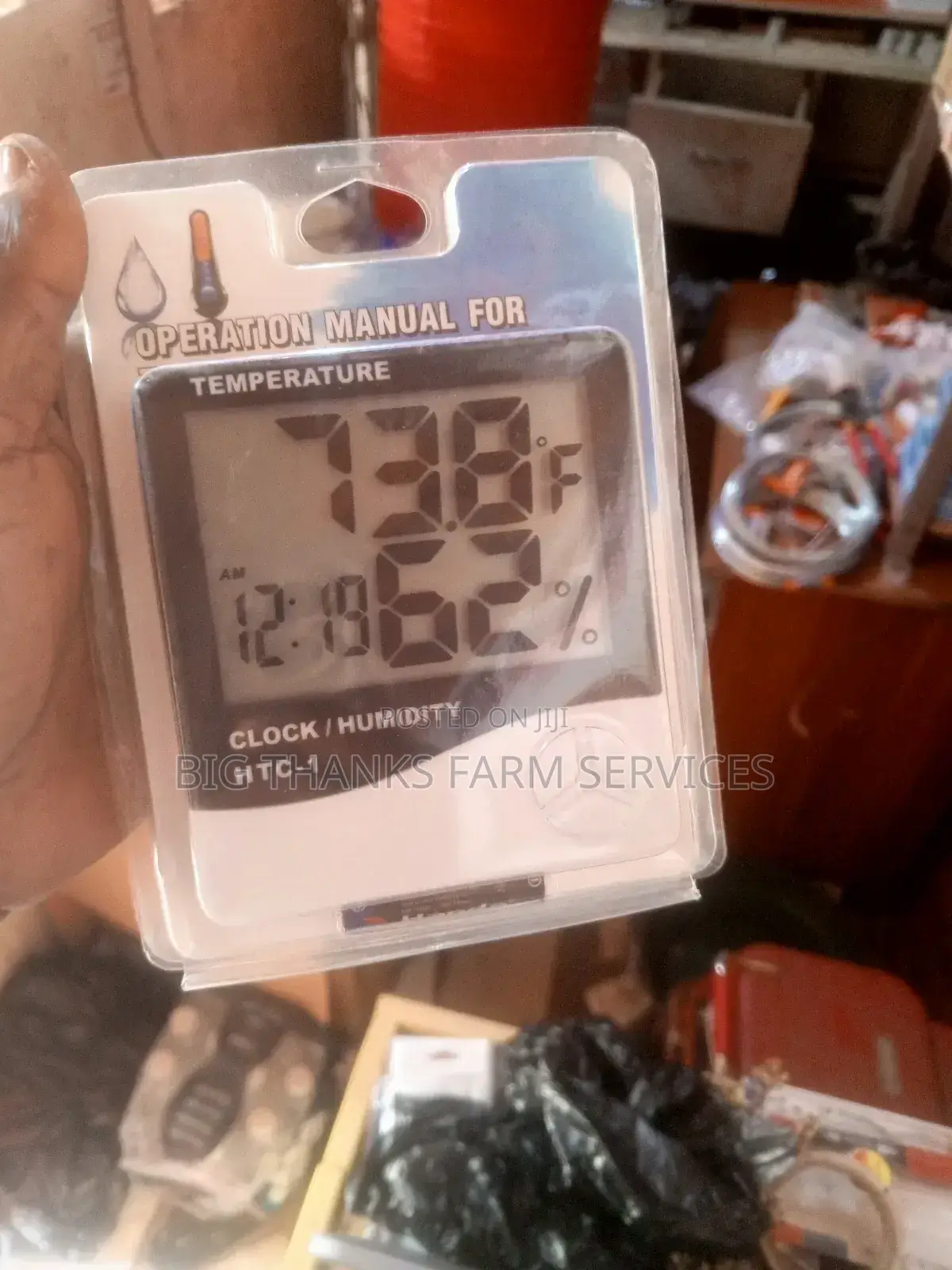 Indoor And Outdoor Thermometers