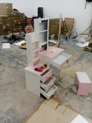 Imported Dressing Table With Led Light Within the Mirror