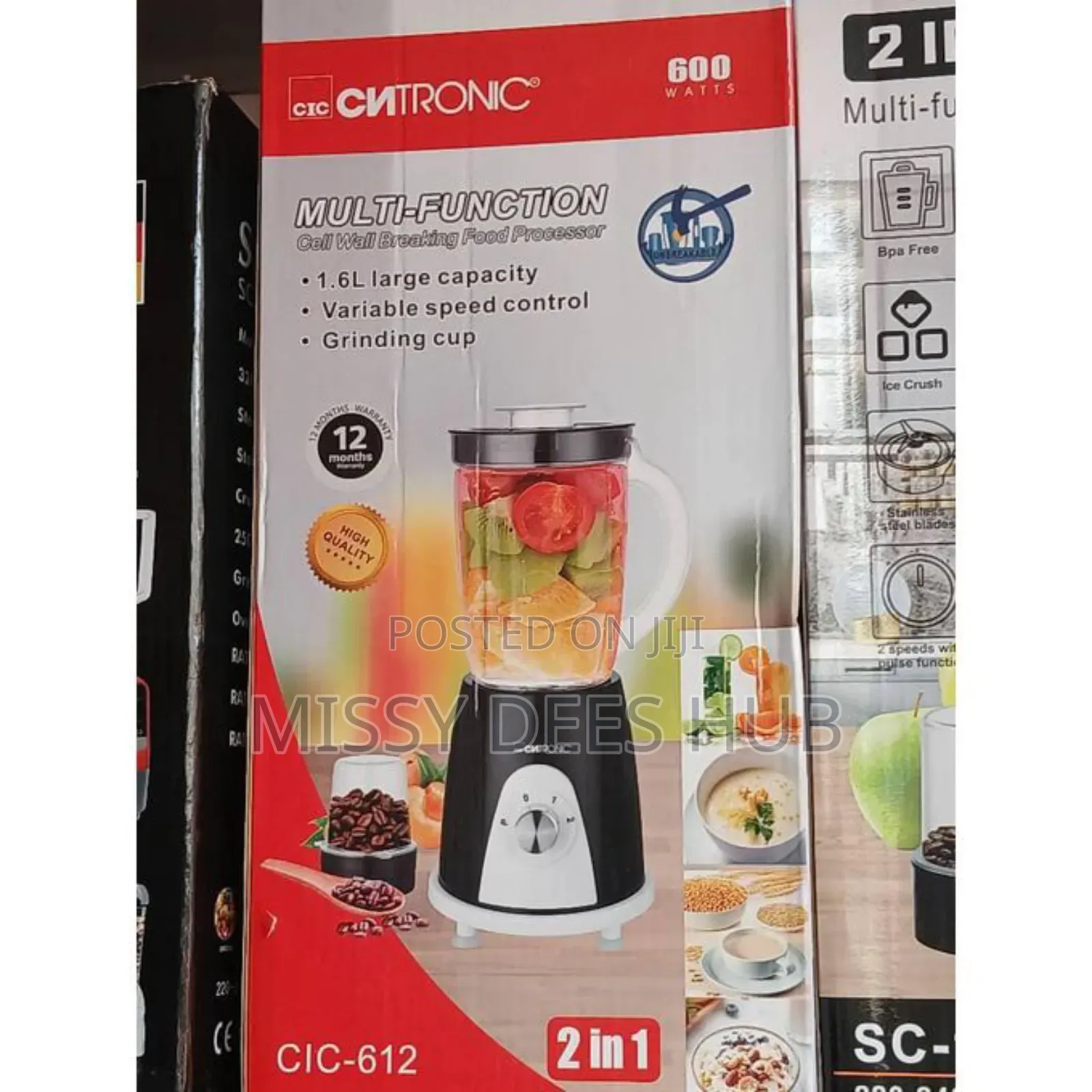 Cntronic 2in1 Blender