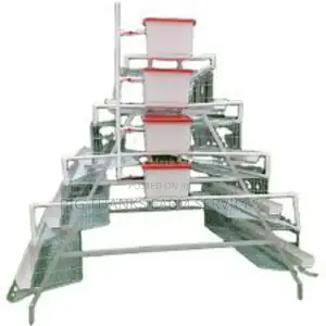 Battery Cage, A Shape 3 Tier,120 Cap