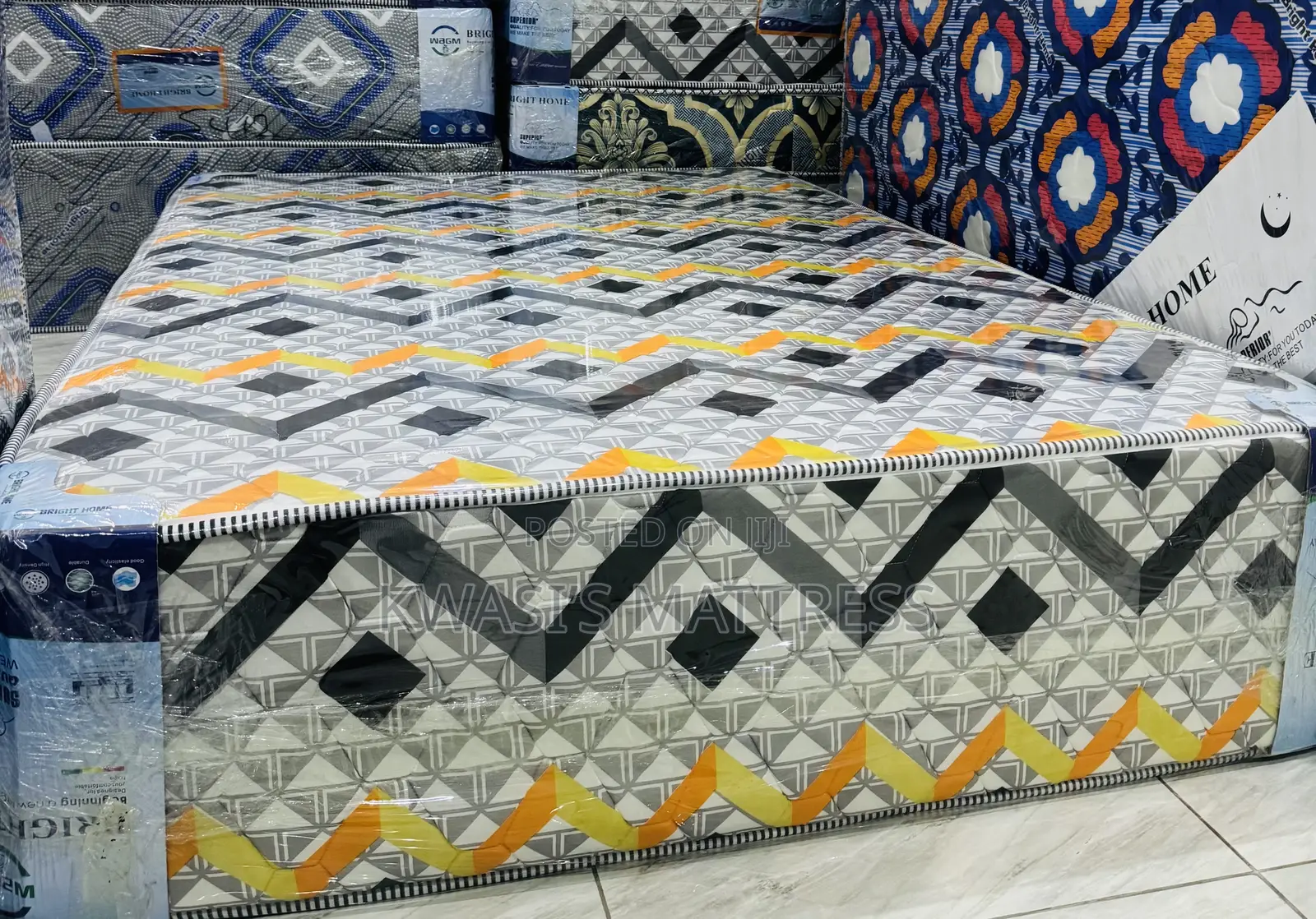 14 Inches Double Mattress Super High Density
