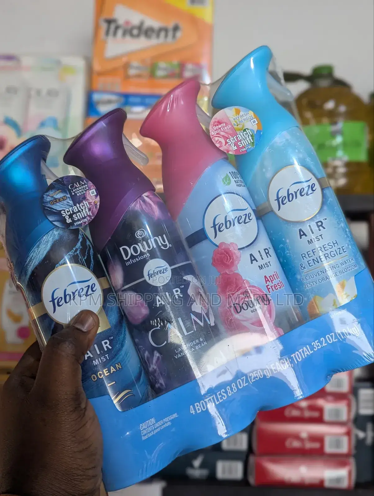 Fabreze Air Freshener(4 Bottles in a Pack)