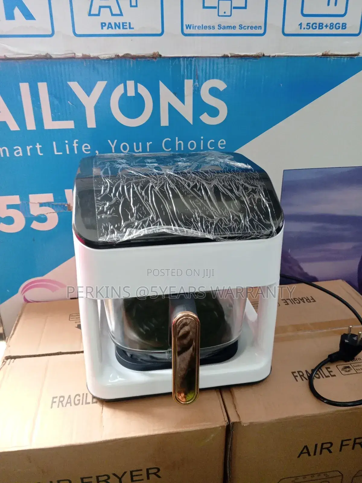 Tiffany 1350w Crisp and Quick Air Fryer