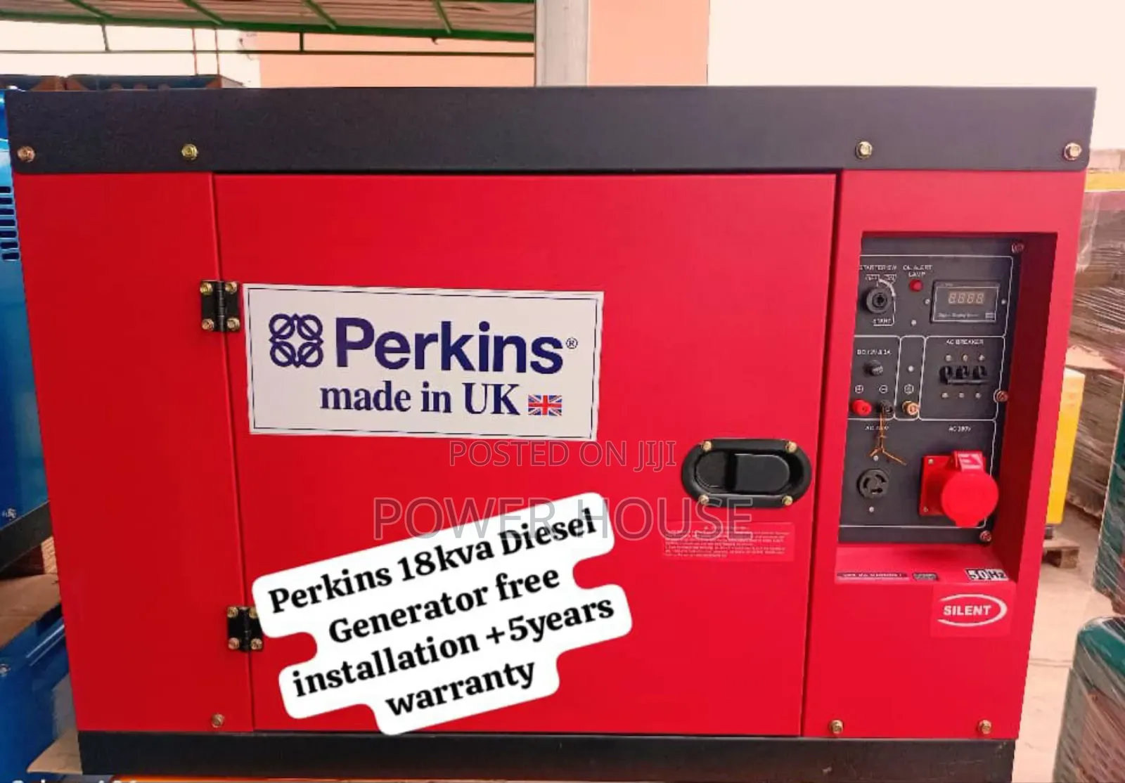 Smart Output Perkins Diesel Generator 18kva Silent Perkins Generator