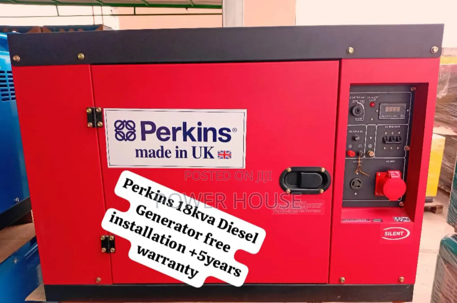 Prompt Builder Perkins Diesel Generator 18kva Silent Perkins Generator